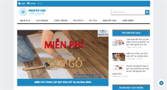 Desktop Screenshot of noithatnguyenson.com